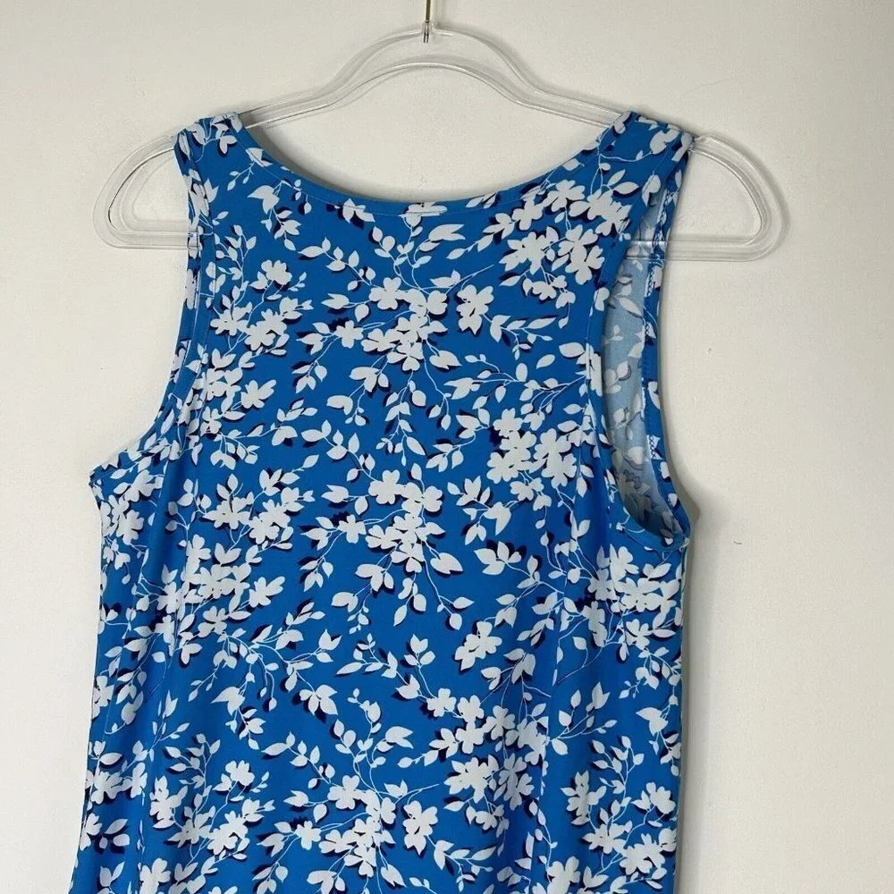Draper James‎ Blue Floral Nightgown Womens Size Small Medium Nightie Sleepwear